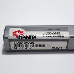 1/2″ Dia. x 2″ LOC x 4″ OAL 4 Flute HsCo Endmill New Hanita (whistle notch)