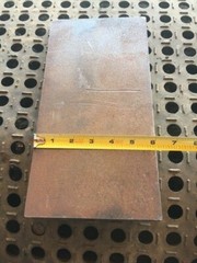 1 X 6 X 12″ Steel Flat Bar Plate 1 ” THICK Blacksmith Bench Plate Welding
