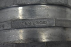 4″ Diecast EMT Concrete Tight Coupling Compression 269-DC Zinc Die Cast Finish