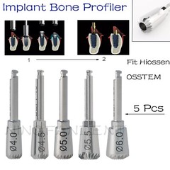 Hiossen Implant Bone Profiler4/4.5/5/5.5/6 Guide Screw Hex Torque Driver Osstem