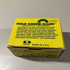 Holo-Krome 5/16-18×3/8” Socket Button Head Cap Screws Black 64052 New 100ct #2