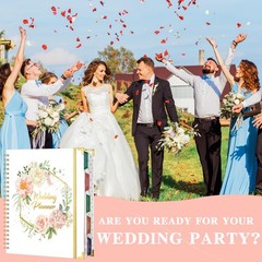 Wedding Planner Wedding Planner Book and Organizer for the Bride with 5 Tabb…