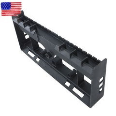 4000lb Heavy-Duty Pallet Fork Frame W Receiver Hitch & Spear Sleeves Skid Steer