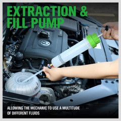 200Cc Fluid Extractor, Extraction & Fill Pump, Fluid Syringe Pump Manual Suction