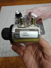WAVETEK Model 7510A – 75 Ohm Step Attenuator – 0-10 dB – 1 dB Per Step New!