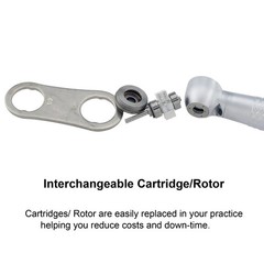 COXO YUSENDENT Dental Fiber Optic High Speed Handpiece LED Coupler NEW Style