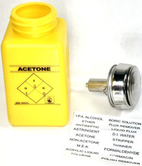 Menda 35277 Durastatic One-Touch Dispenser Yellow Bottle, 6oz Acetone Print