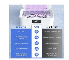Ultrasonic Cleaner Abs + 304 Stainless Steel Ultrasonic Cleaning Machine