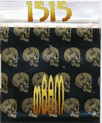 100 1515 LOT Apple Zip Baggies 1.5×1.5″ Mini Bags Dolphins Skulls Crosses+