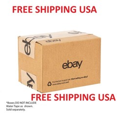 eBay-Branded Boxes With Black Color Logo 6″ x 4 3/4″ x 4 3/4″ FREE SHIPPING USA