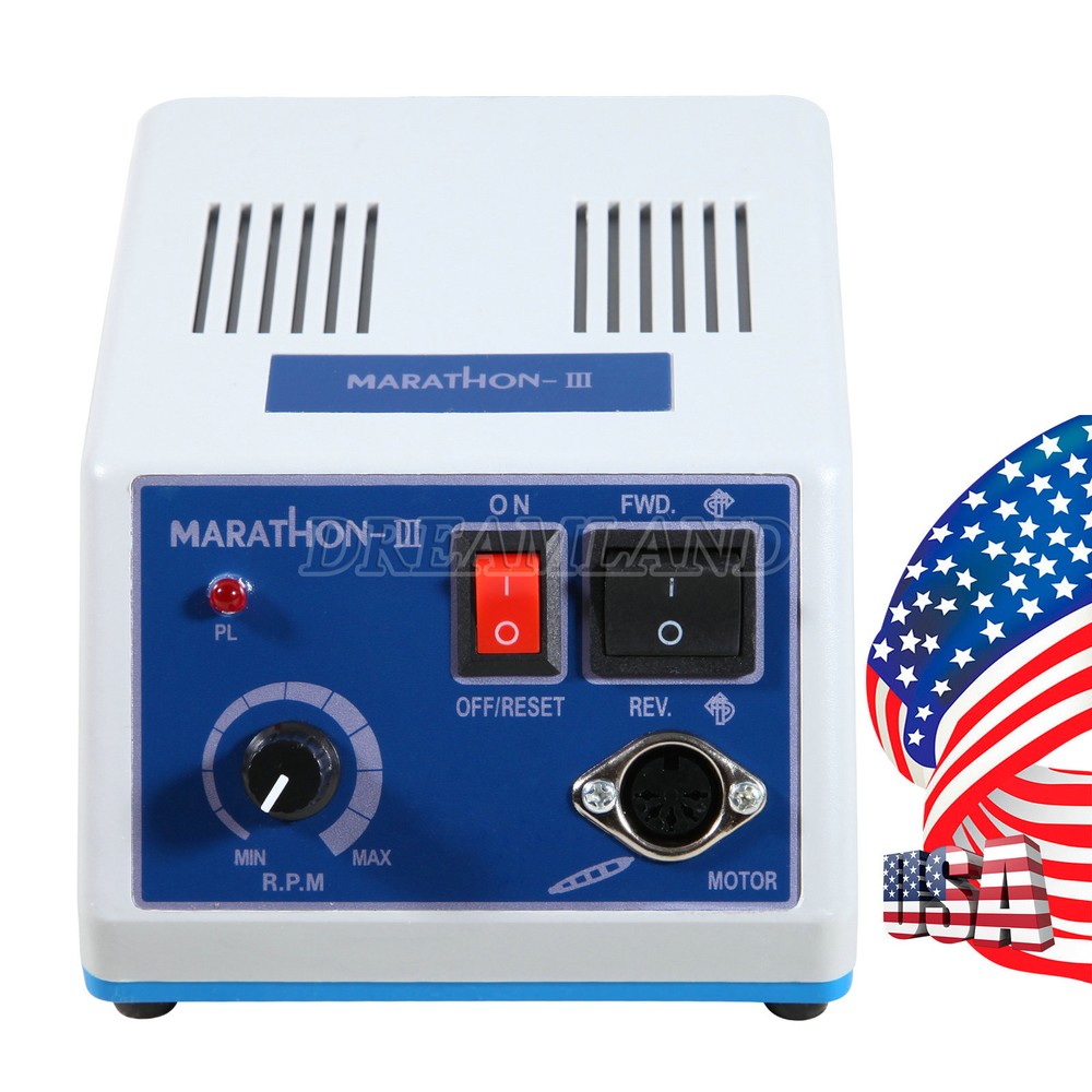 Marathon dental Micromotor pulido 35k RPM Mango agarre de plástico / tipo E