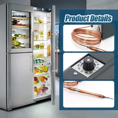 W1609-101 Temperature Controller Thermostat for Refrigeration 5 Ft Capillary