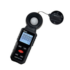 S8608 Digital Light Meter with 150x52x30mm Dimensions Black ABS Housing