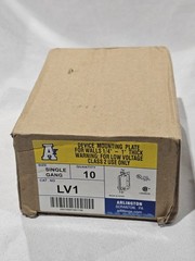 Arlington LV1 Single Gang Low Voltage Mounting Bracket ▪︎ 10-Pack 😁