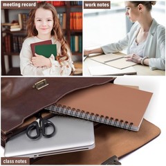 Fuutreo 12 Pcs Spiral Notebook for Work A5 8.3 x 5.7 Inch Business Color