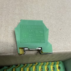 DINnectors DN-MG10 Mini-ground Terminal Block Box Of 20. W-031