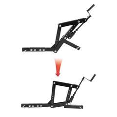 For ATV UTV Lawn Garden Tractors 60″ Landscape Rake W/1 Point Hitch Lift Steel