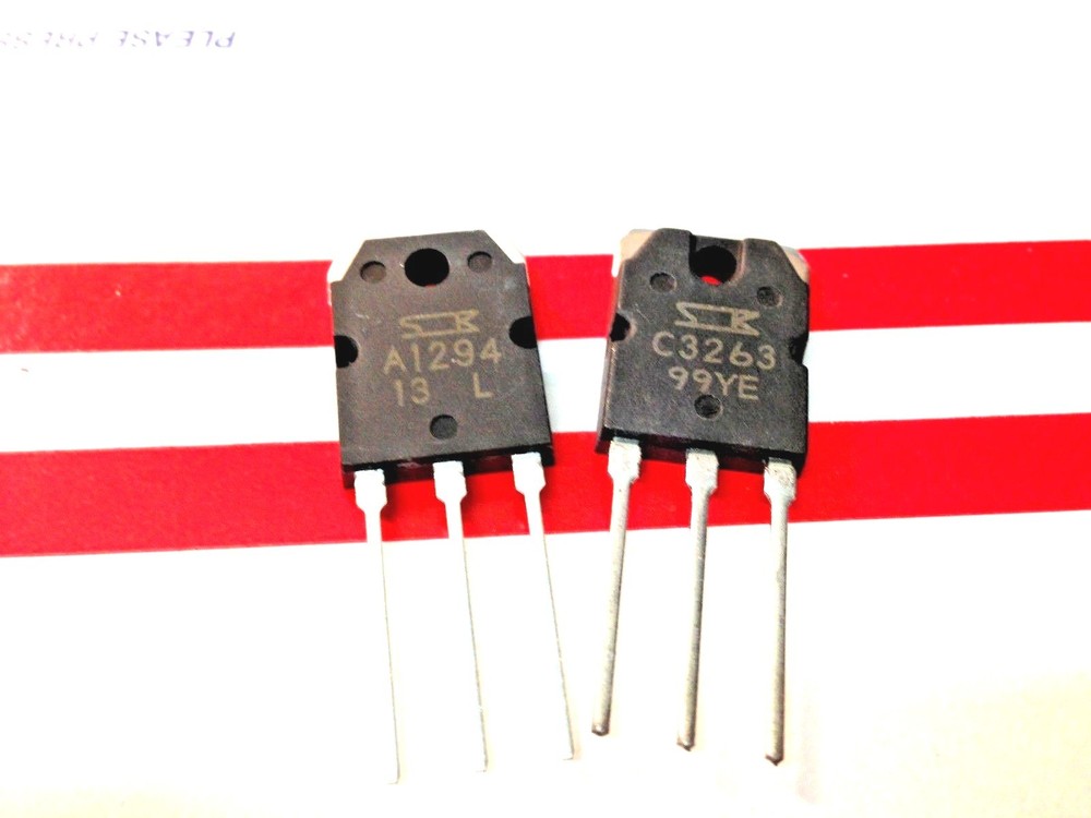 10x 2SA1294 + 10x 2SC3263 Original SANKEN 10 PAIRS