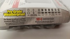 Hubbell TayMac MM110G 1-Gang Rectangle Plastic Weatherproof Electrical Box Cover