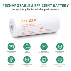 Battery for Welch Allyn 72300 | Rechargeable | 3.5v 800mAh | Nickel-Cadmium B…