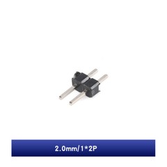 Single Row Male 2-40 Pin Header 2.0mm Breakable Connector Strip Row Straight