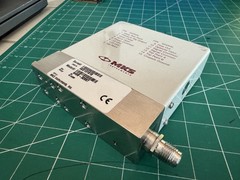 NEW MKS TYPE649 PRESSURE CONTROLLER HE 50sccm 50Torr 649B-30957 (797-800733-100)