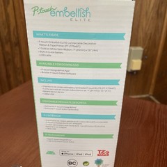 Brother P-touch Embellish ELITE Craft Printer for Ribbon + Labels – PT-P715eBT