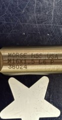 MORSE M16x1.5 PLUG TAP D6 HS HSS 4FL Made in the USA M16 16mm 38024 ONE TAP
