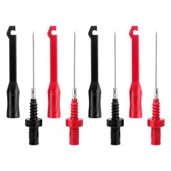 4Pcs Wire Piercing Probe Clip Puncture Back Probe Pins Automotive Test Lead Kit