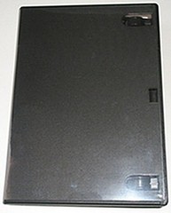 100 STANDARD Black Single DVD Cases 14MM