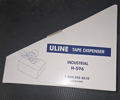 ULINE H-596 Side-Load 3″ Handheld Packing Tape Dispenser Gun NEW