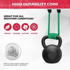 24-Piece Heavy Duty Bungee Cord Set with Hooks – Assorted Lengths for Camping &