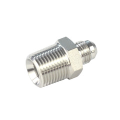 HFS(R) 1/2″ NPT Male to 3/8″ JIC Male Adapter Pipe Fittings SS304