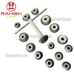 15 Pcs New Engine Valve Seat High Carbon Steel Face HCS Cutter Set USA ACTOOLS