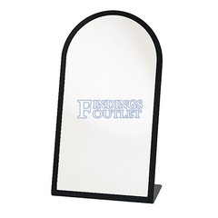 Countertop Black Frame Glass Mirror Retail Jewelry Makeup Stand 7″ x 10.5″