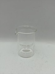 VWR Glass 30mL Low Form Griffin Beaker *Lot of 12* 10754-700