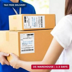 9527 Product 4 x 6 Thermal Labels – Pack of 100 Fanfold Labels for Direct Therma