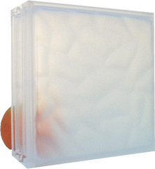 Acrylic Glass Blocks – 6″L x 6″W x 3″H (BOX OF 4 BLOCKS) View Selection