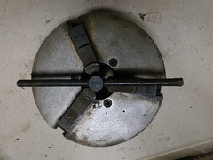 Atlas Craftsman 19450-104 Metal Lathe 7 1/2″ D 3 Jaw Scroll Chuck LOT # 11