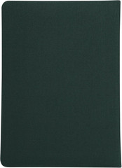 Eccolo Yellow Daisy Emblem Blank Lined Journal Notebook, 256 Ruled Pages, Padded