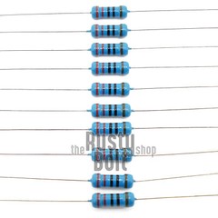 Resistors – 1/2 w (0.5 watt) – 220 ohm – 1% Tolerance – Metal Film – New