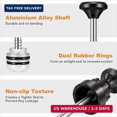 FOUR UNCLES 200cc Fluid Extractor & Fill Pump for Automotive Use – Oil Syringe w