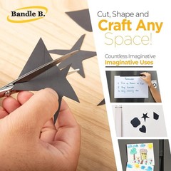 Flexible 8”x10” Magnetic Sheets – Perfect for Fridge Magnets & DIY Projects