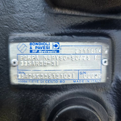 Bondioli & Pavesi Hydraulic Pump M4PV50-50/25K 335AR3B-31 Made in Italy OEM