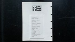 OMC V-4 Models Parts Catalog 383594 1982 Outboard Marine Boat