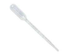 200 pc – 3ml Durable Dropper Transfer Graduated Pipettes Disposable Plastic 100