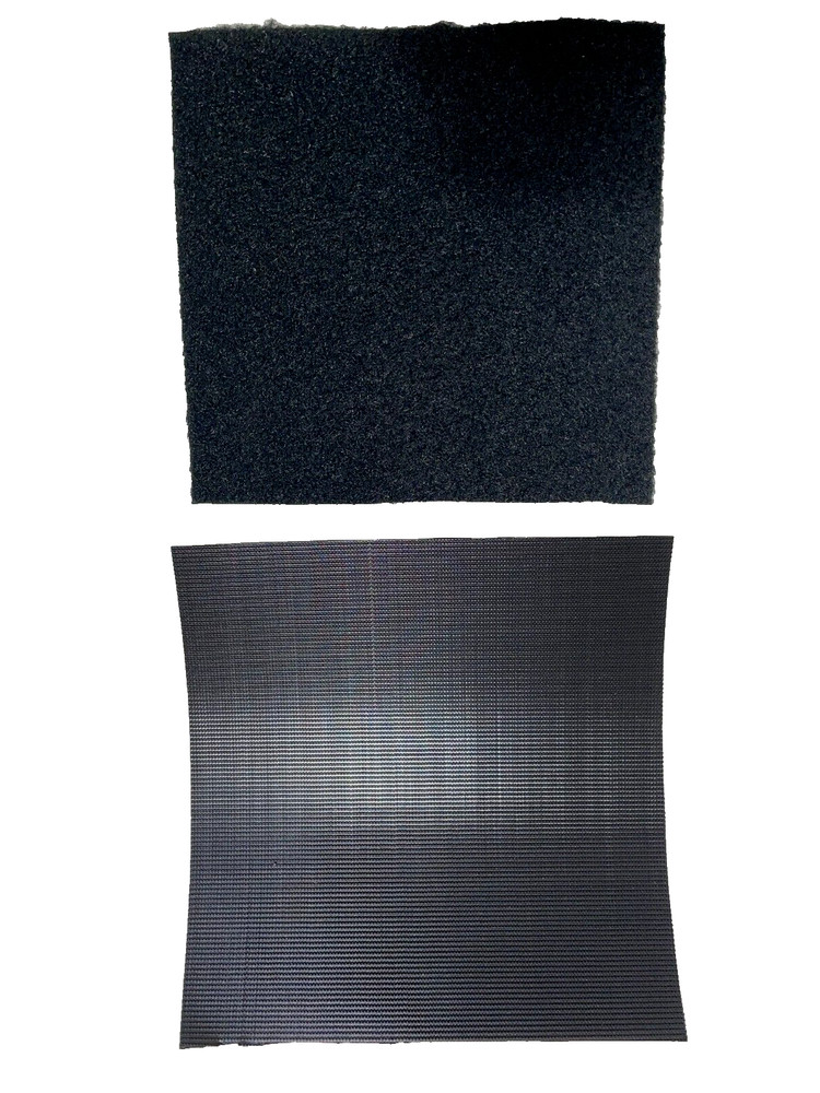 Velcro® Brand 6″ x 6″ Industrial Adhesive Backed Hook & LONG Loop Sheets Set