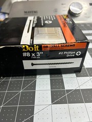 NOS 5-pounds LB Do It Best #8 X 3” CoarseThread Phillips Head Drywall Screws
