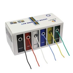 CBAZY Hook up Wire Kit (Stranded Wire Kit) 18 Gauge Flexible Silicone Rubber …