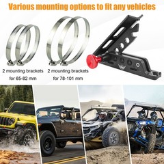 Aluminum Vehicle Quick Release Roll Bar Fire Extinguisher Mount Bracket Holder